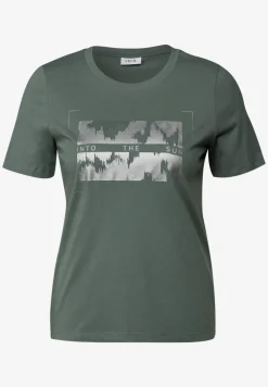 Shirt met foliedruk