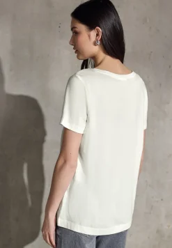 Shirt met foliedruk