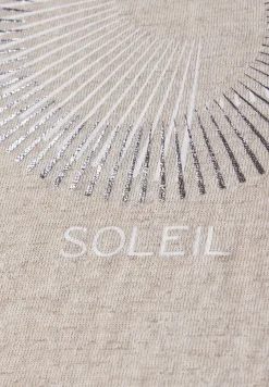 Shirt met foliedruk