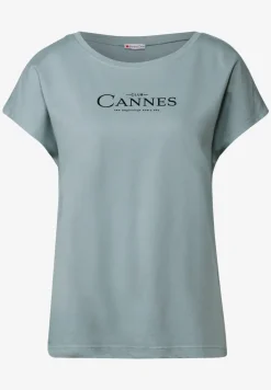 Shirt met folietekst