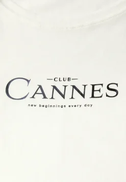 Shirt met folietekst