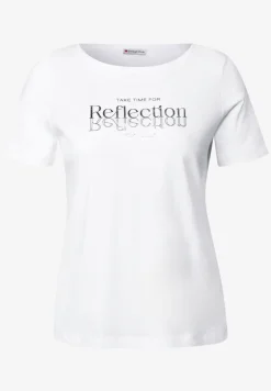 Shirt met folietekst