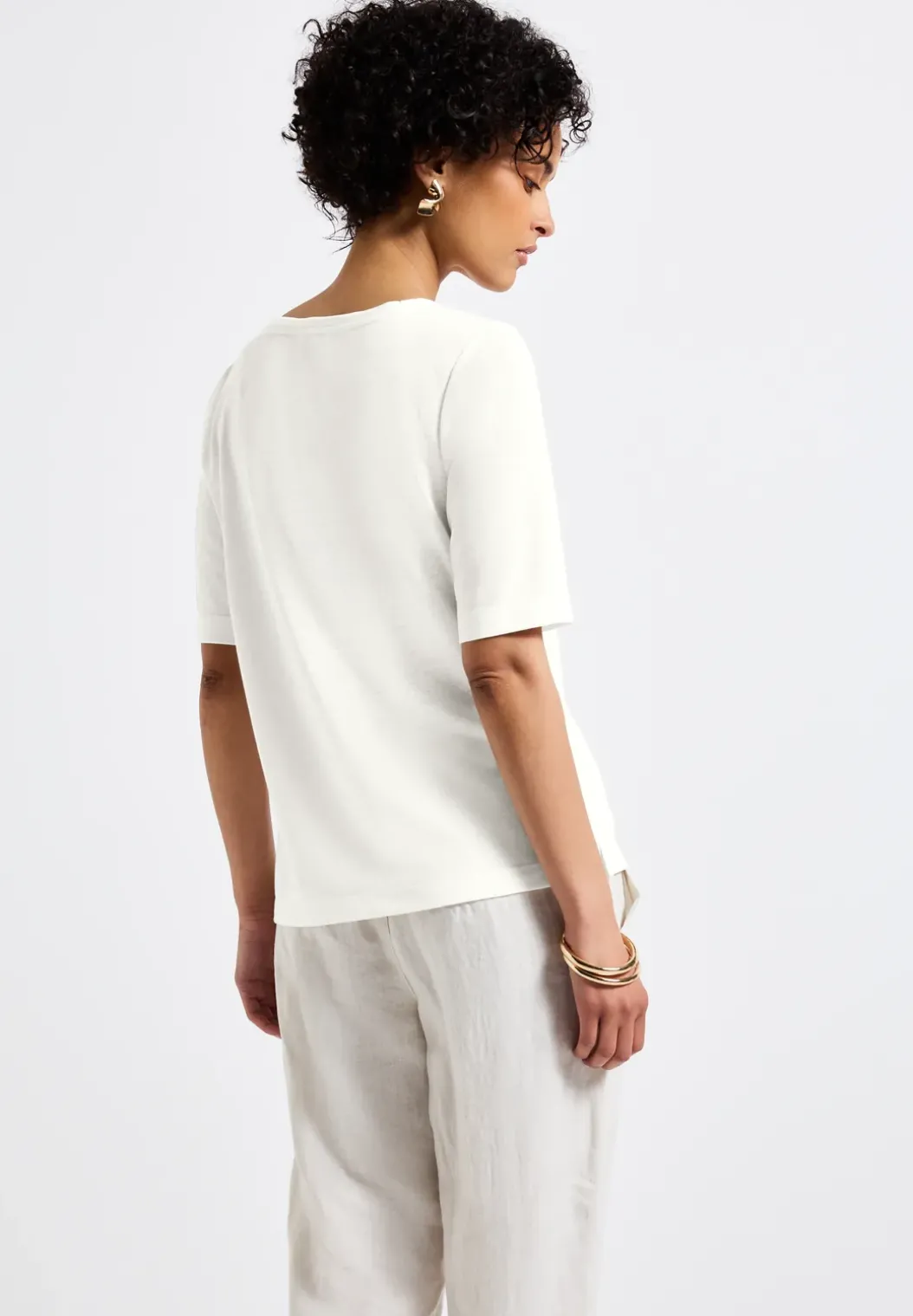 Shirt met folietekst