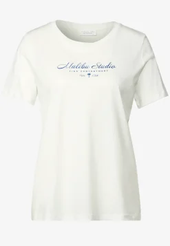 Shirt met folietekst
