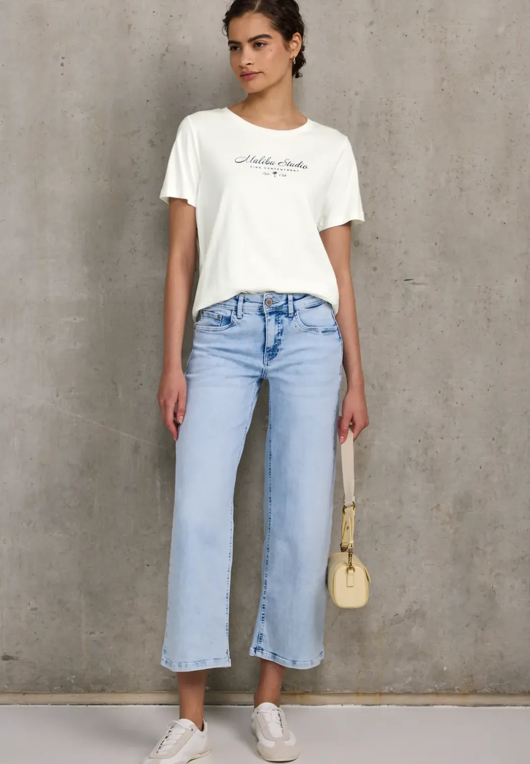 Shirt met folietekst