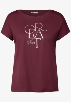 Shirt met folietekst