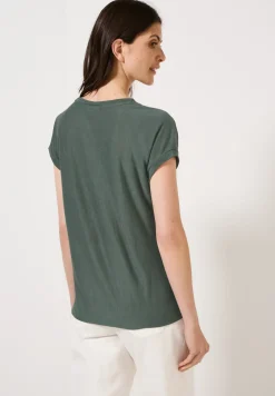 Shirt met geborduurd patroon