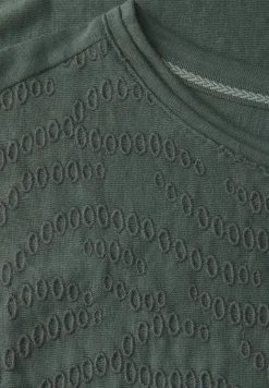 Shirt met geborduurd patroon