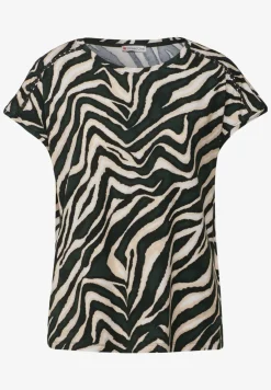 Shirt met gehaakte details
