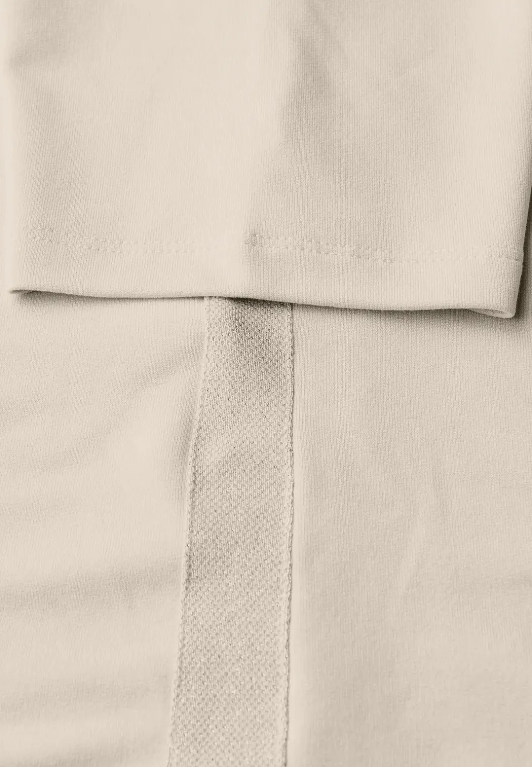 Shirt met glitterstrepen