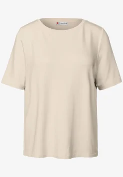 Shirt met glitterstrepen