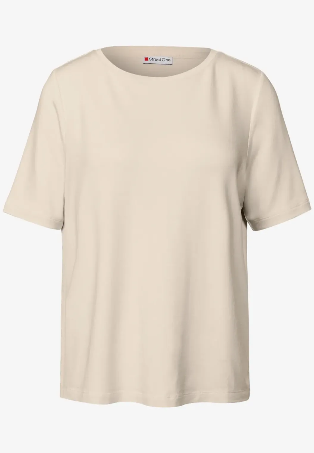 Shirt met glitterstrepen