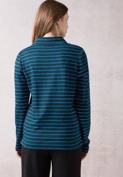 Shirt met grote kraag