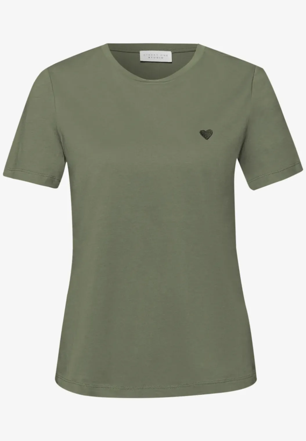 Shirt met hartjesprint