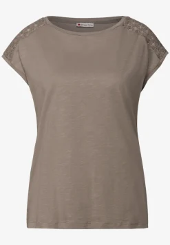 Shirt met kantdetail