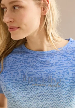 Shirt met kleurverloop