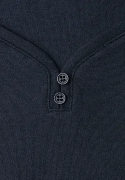 Shirt met knoopdetail