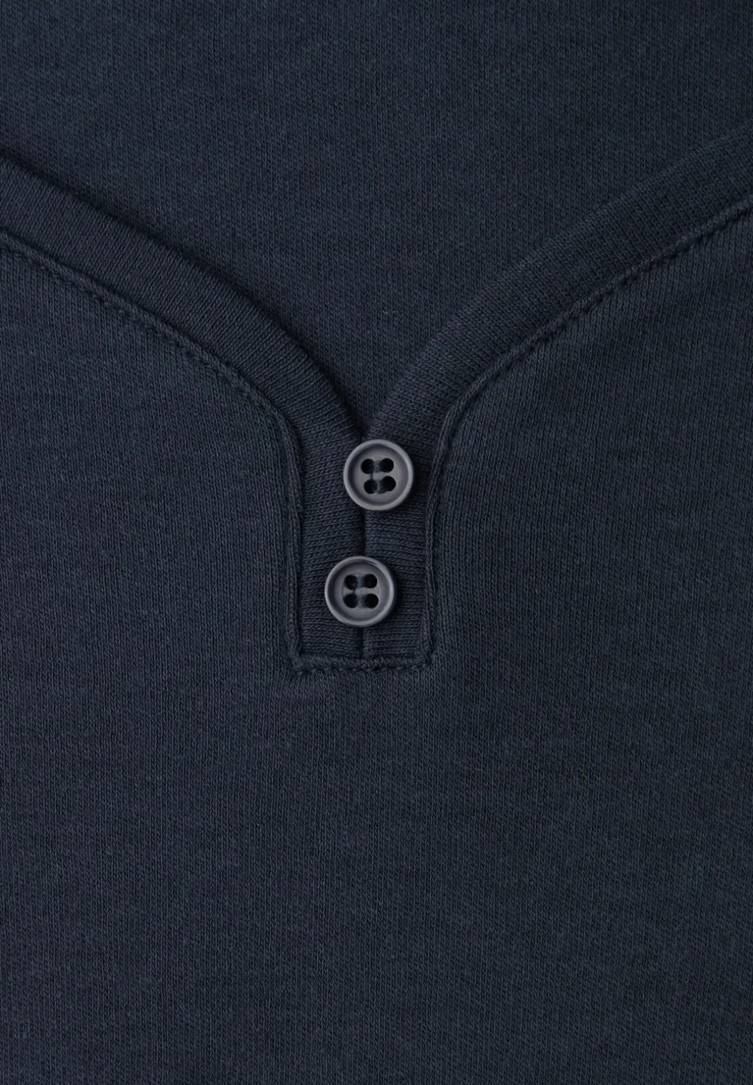Shirt met knoopdetail