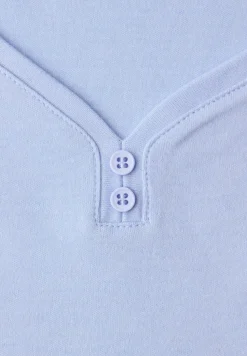 Shirt met knoopdetail