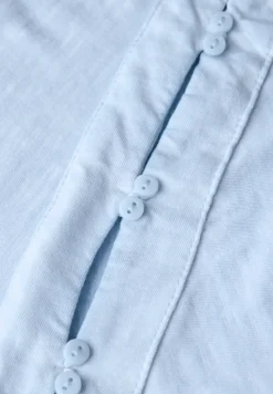 Shirt met knoopdetail