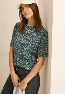 Shirt met knoopdetail
