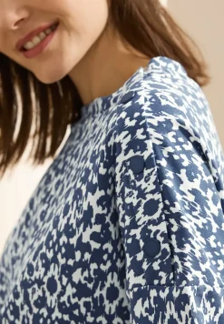 Shirt met knoopdetail