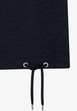 Shirt met korte mouwen en burn-out look