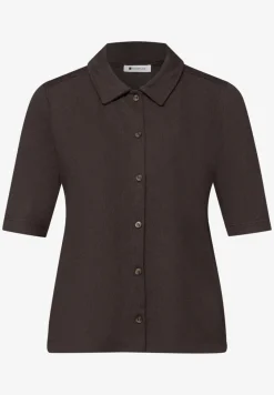 Shirt met korte mouwen en knoopsluiting