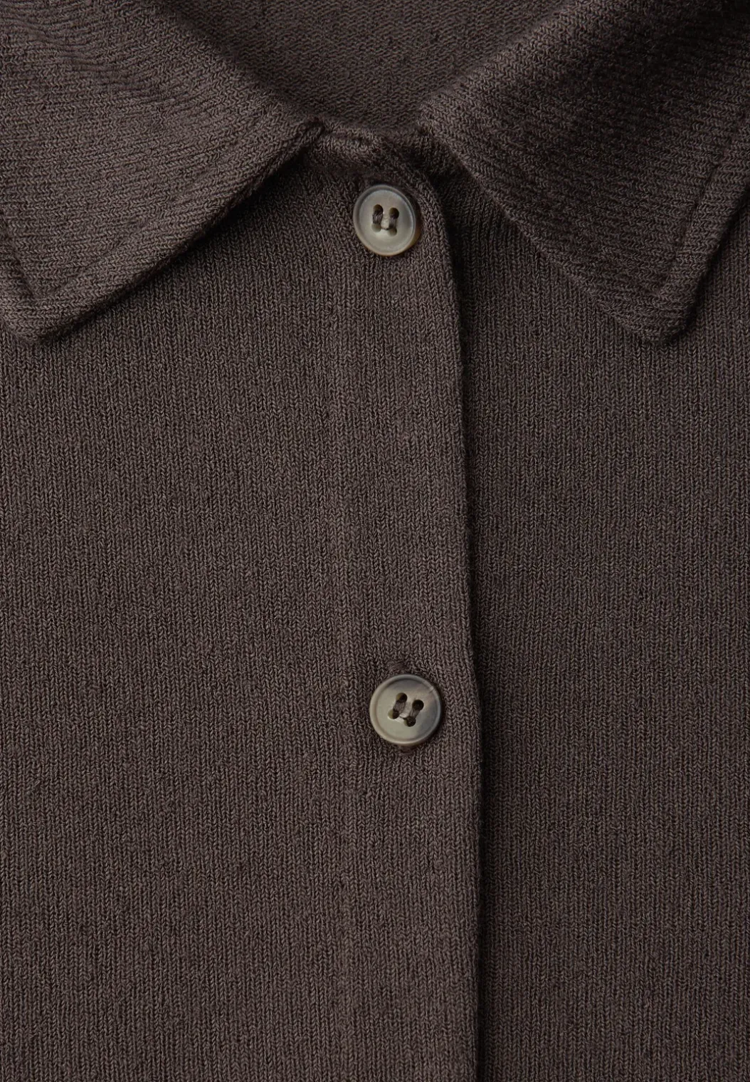 Shirt met korte mouwen en knoopsluiting