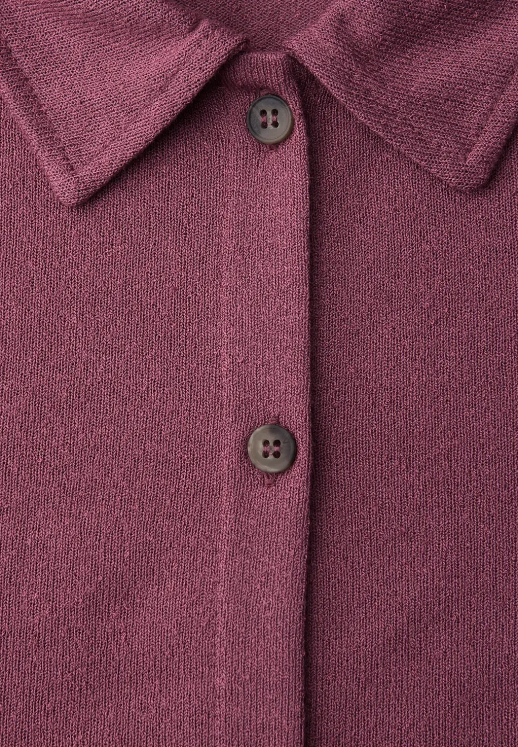 Shirt met korte mouwen en knoopsluiting
