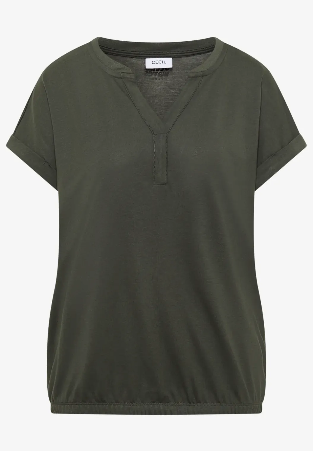 Shirt met korte mouwen in tuniekstijl