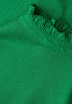 Shirt met lange mouwen en ruches