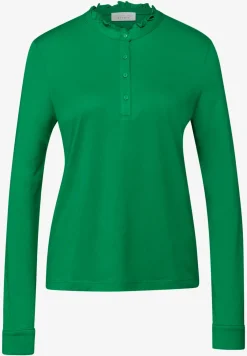 Shirt met lange mouwen en ruches