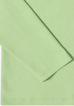 Shirt met lange mouwen en V-hals