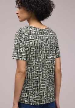 Shirt met minimale print