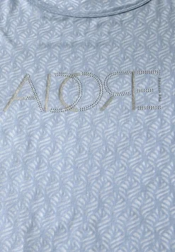 Shirt met opschrift Burnout