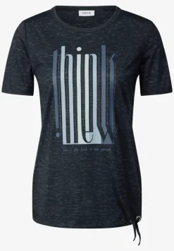 Shirt met opschrift Burnout