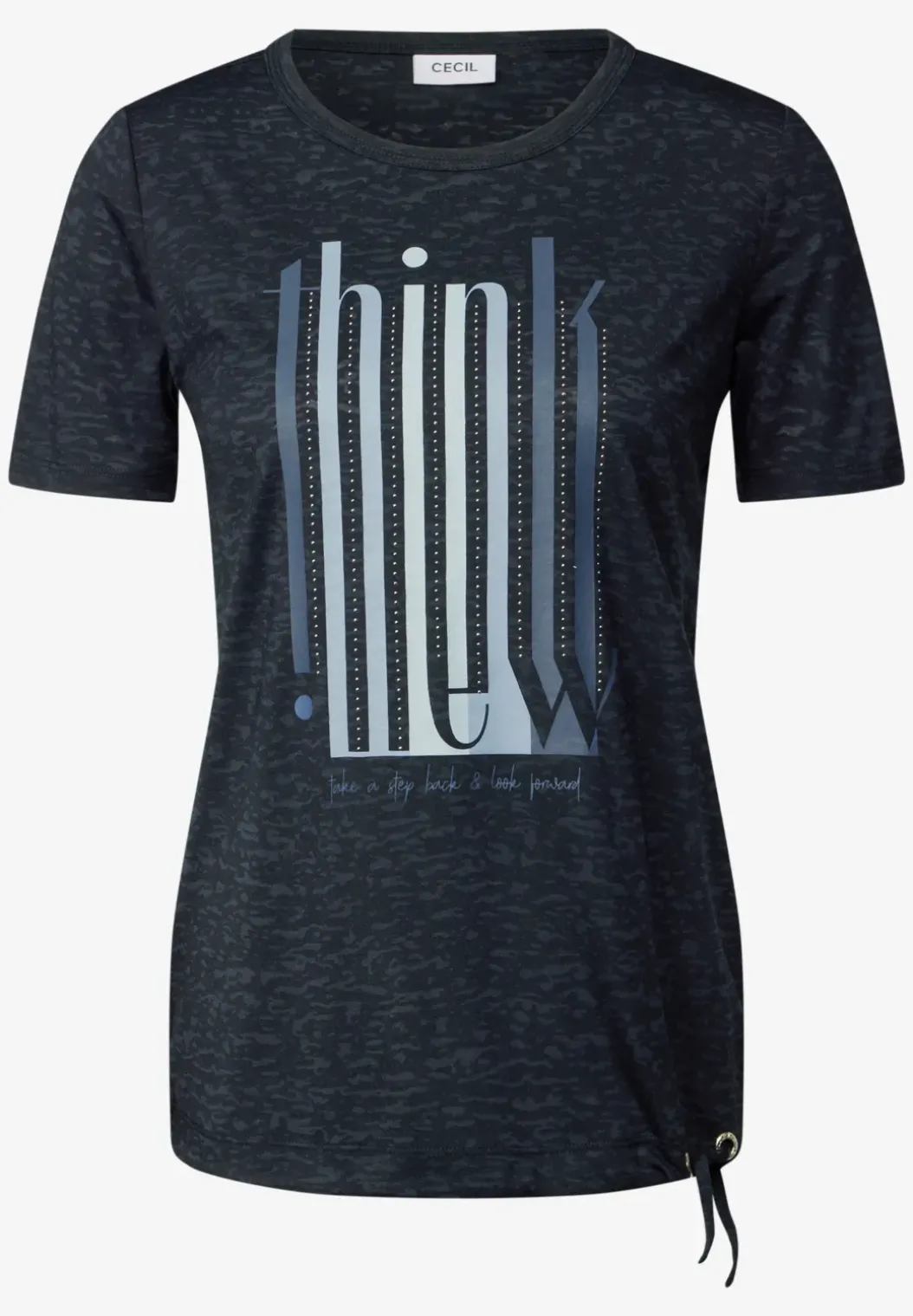 Shirt met opschrift Burnout