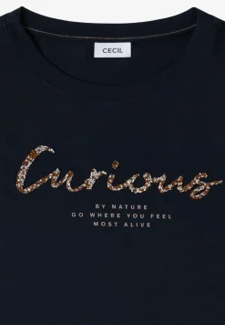 Shirt met print aan de voorkant