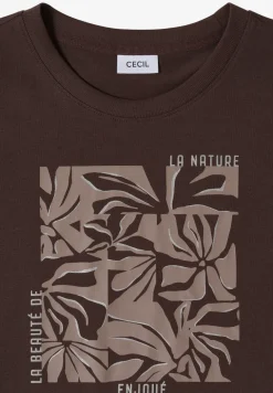 Shirt met print aan de voorkant