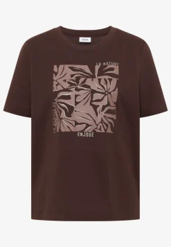 Shirt met print aan de voorkant