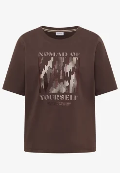 Shirt met print aan de voorkant