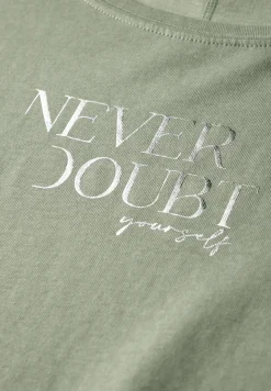 Shirt met print aan de voorkant