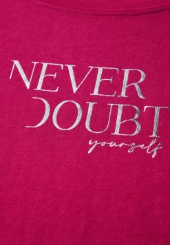 Shirt met print aan de voorkant