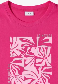 Shirt met print aan de voorkant