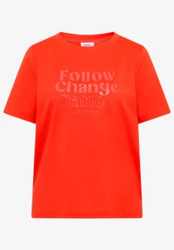 Shirt met print aan de voorkant