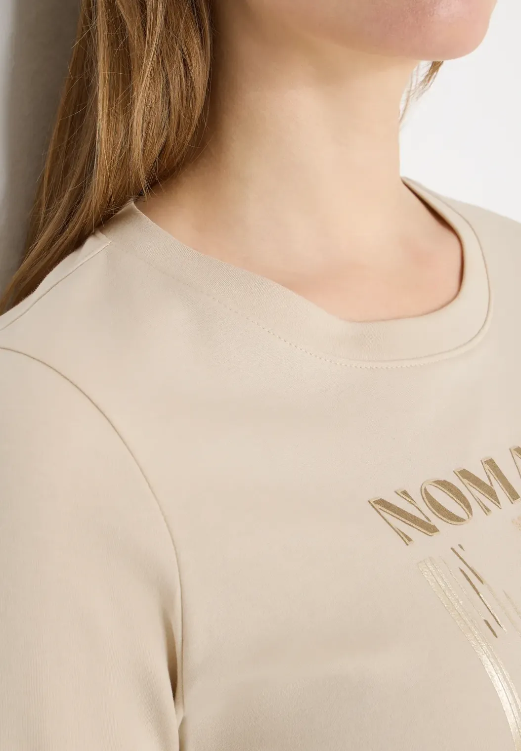 Shirt met print aan de voorkant