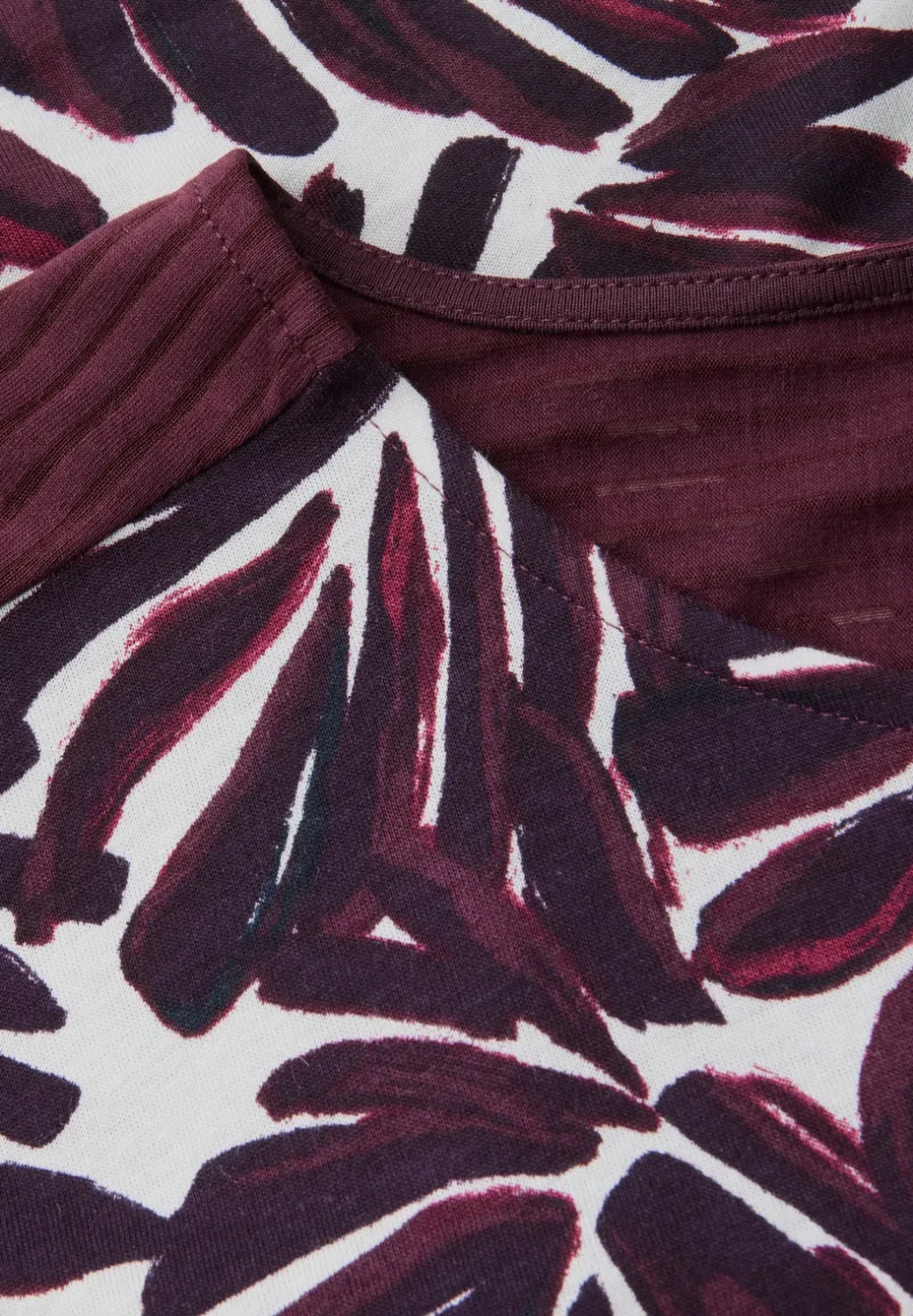 Shirt met print en details