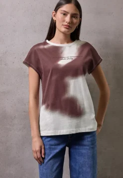 Shirt met print en tekst