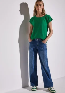 Shirt met rimpels